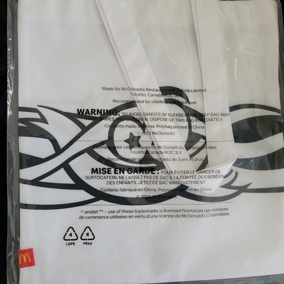 McDonald's Halloween Tote Bag. - Picture 4 of 4
